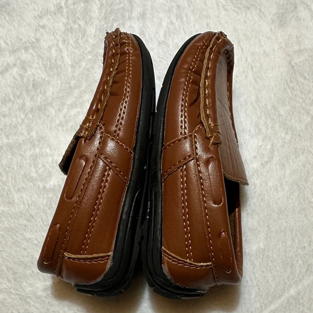 Baby Boys Josmo Brown Leather Loafers size 6